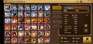 Conta summoners war 78 6* e 22 nat5