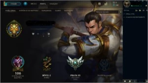 Conta Level 33, Prata 3 - League of Legends LOL