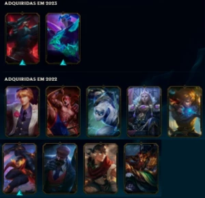 Conta Mestre Smurf - League of Legends LOL
