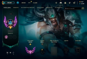 Conta Mestre Smurf - League of Legends LOL
