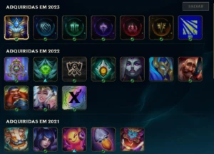 Conta Mestre Smurf - League of Legends LOL