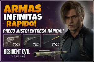 Resident Evil Requiem - Armas Infinitas (Entrega rápida!)PS5 - Outros