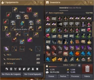 Warrior FULL PEn C9 664gs Full P2W POTE INFINITA - Black Desert