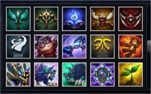CONTA PRATA 2 | 119 SKINS | RARAS E LEGADAS - League of Legends LOL