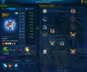Conta Nadmo Server Omegamon Com Omegamon X - Digimon Masters Online