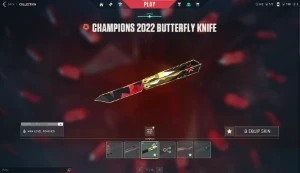 Butterfly e Phantom Champions 2022 - [37 skins] Full Acesso - Valorant