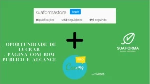 [VENDA] Pagina com 1,1k Seguidores Insta + CANVA PRO - Redes Sociais