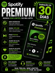 Spotify/Premium/30 Dias