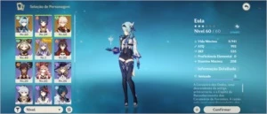Eula, kazuha e keqing ar40 - Genshin Impact