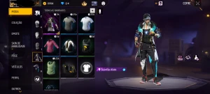 Vendo conta com Angélical azul - Free Fire