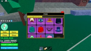 Conta Blox Fruits Lvl Max + 3 Frutas Miticas No Bau + Gh +++ - Roblox