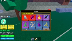 Conta Blox Fruits Lvl Max + 3 Frutas Miticas No Bau + Gh +++ - Roblox