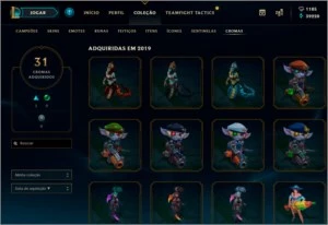 LVL 390 + 47 SKINS + PASSE DO MUNDIAL - League of Legends LOL