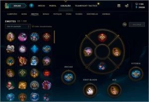 LVL 390 + 47 SKINS + PASSE DO MUNDIAL - League of Legends LOL