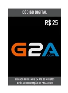 CARTÃO G2A GIFD CARD BR R$25 - Outros