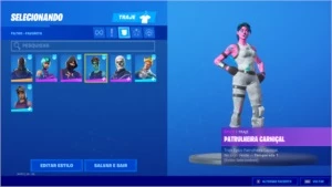 CONTA SEASON 1 - RENEGADE RAIDER, SKULL ROXO E GHOUL ROSA - Fortnite