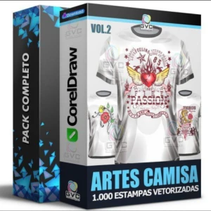 ✅ Pack com milhares de estampas de camisas, canecas e e outr