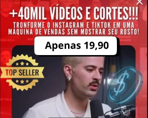 40 Mil Vídeos E Cortes - Online🟢 - Outros