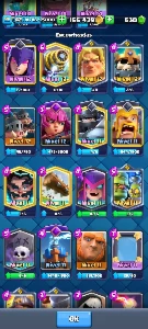 conta clash royale