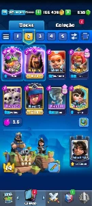 conta clash royale