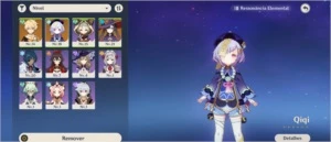 Qiqi C1 + Mona + Gemas - Genshin Impact