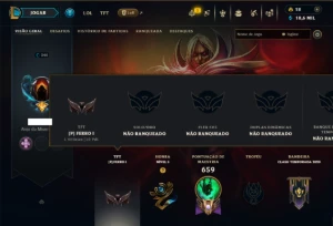 Unranked com TODOS os Champs e 214 Skins ( ADC / SUP / JG ) - League of Legends LOL