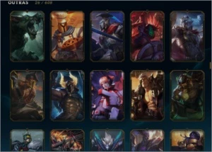 Conta League of Legends Prata IV + Skins LOL
