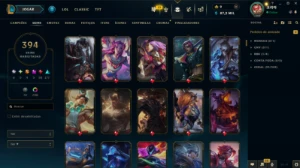 Conta League Of Legends Nv 1368 ( 394 Skins ) LOL
