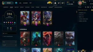 Conta League Of Legends Nv 1368 ( 394 Skins ) LOL