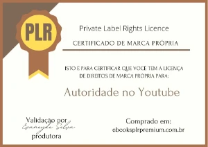 Ebook 65 Pág Autoridade No Youtube - Serviços Digitais