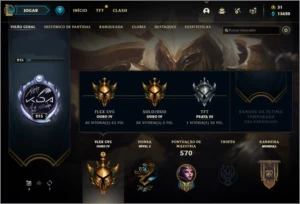 Conta com 171skins (gastos de mais 1500R$)com vandal sublime - League of Legends LOL