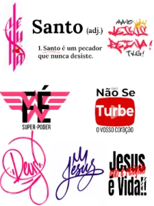 Estampas Cristãs de ALTO IMPACTO para Sublimação - Others