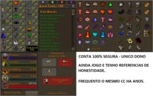 CONTA MAIN OSRS - Runescape
