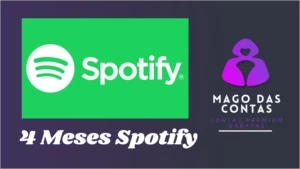 4 Meses de Spotify Plano Individual - Assinaturas e Premium