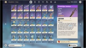 Genshin AR41 DILUC+VENTI+KEQING+ Others 4* Full C - Outros