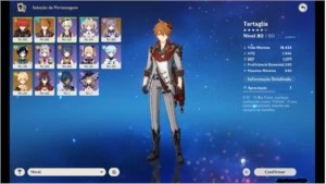 Genshin AR41 DILUC+VENTI+KEQING+ Others 4* Full C - Outros