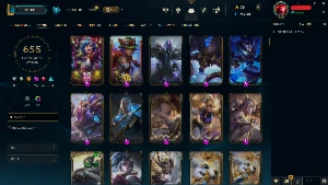 Conta Lol League Of Legends 655 Skins (Todas As Ultimates)