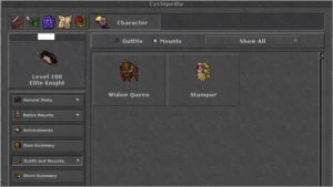 CONTA NO TIBIA INFORMAÇÕES ABAIXO!!!