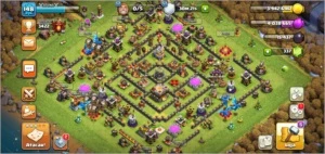 Clash of clans cv 11 full, bem upado