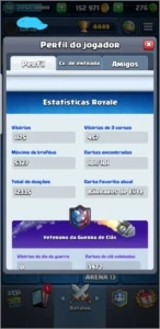 Conta Clash Royale LVL 10 TODAS AS CARTAS