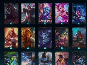 Conta riot LOL E VALORANT com muitas skins