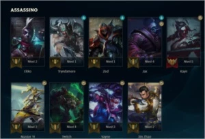 CONTA LVL 42 25 campeões 3 skins OURO IV - League of Legends LOL