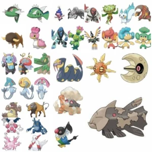POKEMÓNS REGIONAIS PARA VENDA. (LEIA A DESCRIÇÃO)