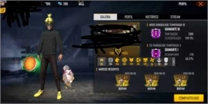 CONTA FREE FIRE SUPER GEMADA