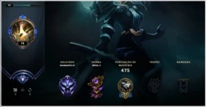 ÓTIMA CONTA PLATINA 251 SKINS - League of Legends LOL