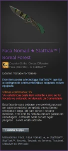 Conta CS:GO com 8mil Horas + Faca Nomad Level 17 GC - Counter Strike