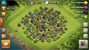 Clash of clans CV 9 full