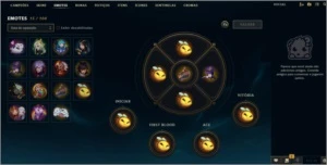 Conta league of legends. Diamante 4 com 75% WR LOL