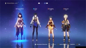 Conta Genshin Impact - end game - 6 personagens 5 estrelas.