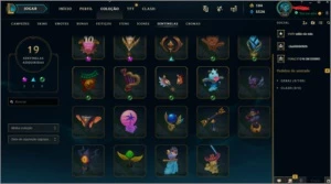 Conta League of Legends | 5 anos |Platina 4 | 78 Skins LOL
